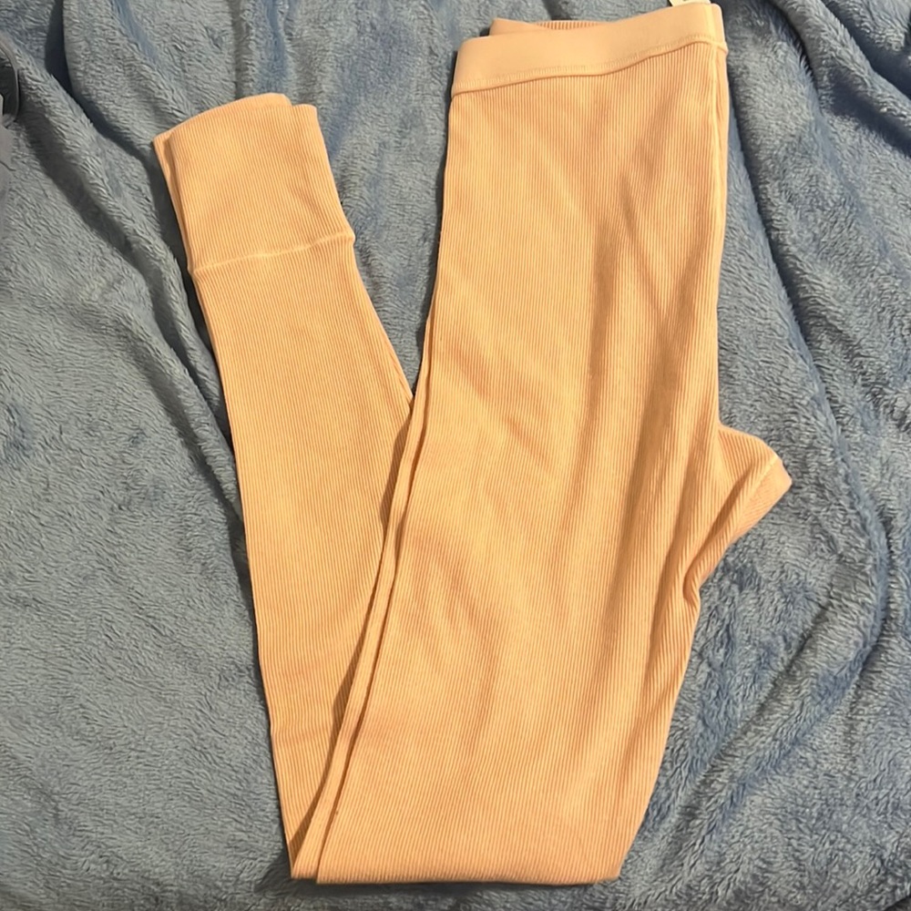 Soft pink leggings or night pants